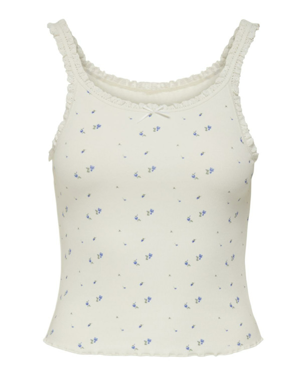 Regular Fit O-Neck Sleeveless (S/L) Mouwloze zomertop in regular fit