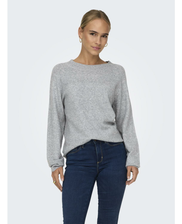 Regular Fit O-Neck Long Sleeves (L/S) Gebreide trui met O-hals
