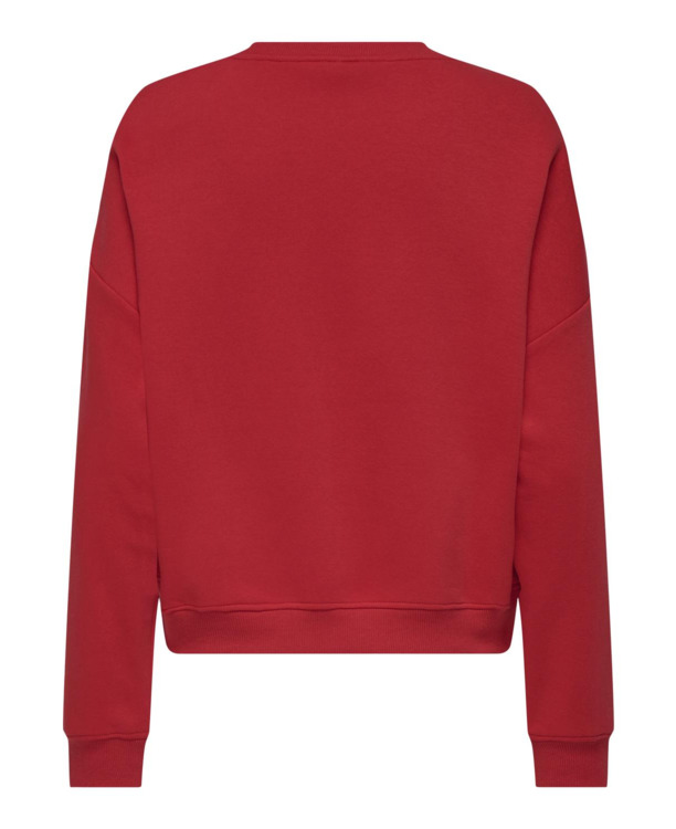 Loose Fit O-Neck Long Sleeves (L/S) Sweatshirt met print