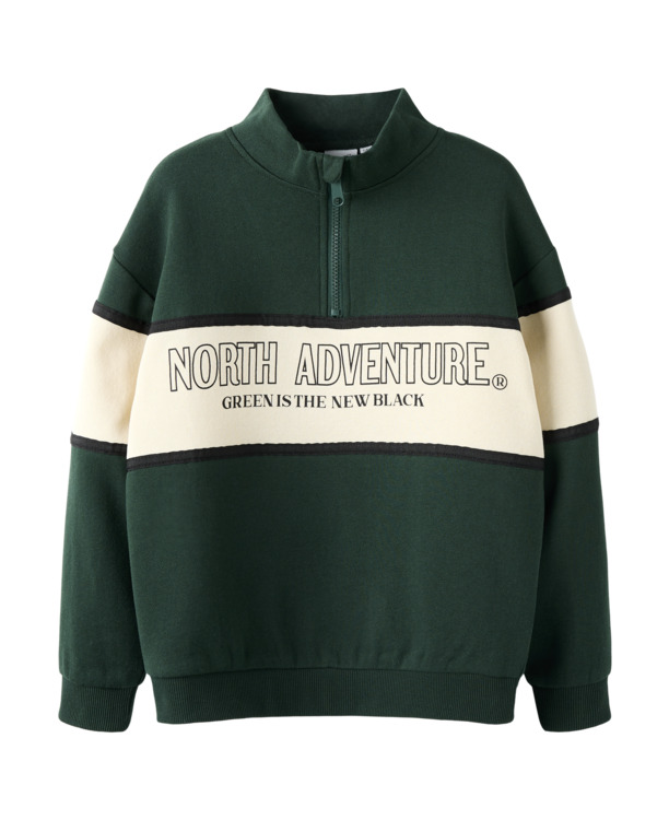 Ruimvallende hoge hals lange mouwen (L/M) Heren