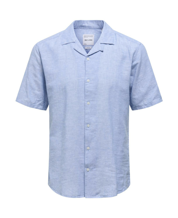 Slim Fit Resort Kraag Korte Mouwen (K/M) Heren