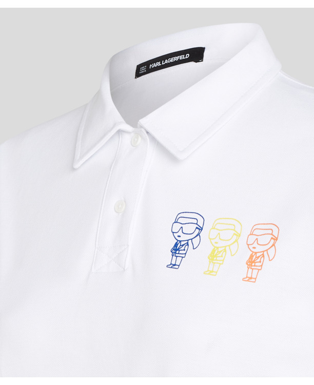 IKON TRIO PRINTED POLO DRESS