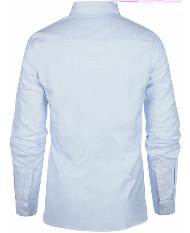 Steppin' Out Blouse Lauren Oxford Dames Lichtblauw