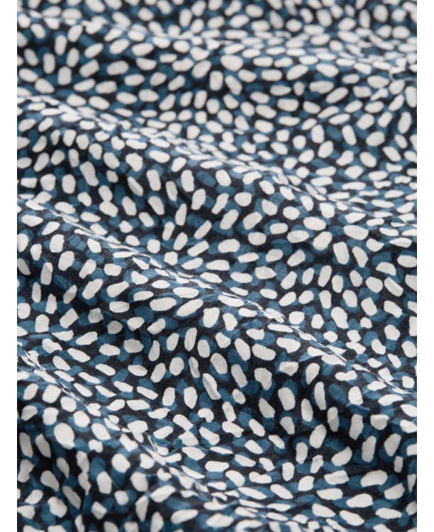 Gekruist blouse-overhemd met patroon