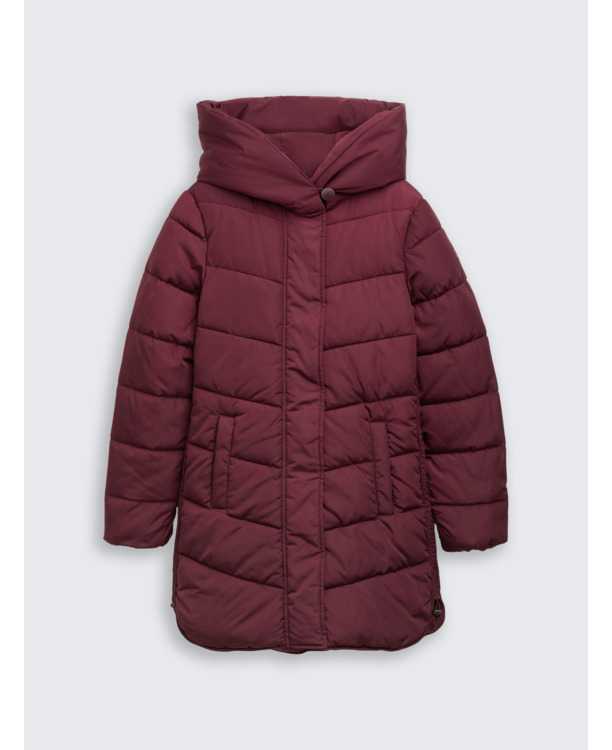 Pufferjas met capuchon