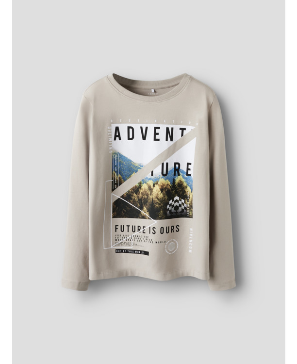 Normale pasvorm ronde hals lange mouwen (L/S) Jongens