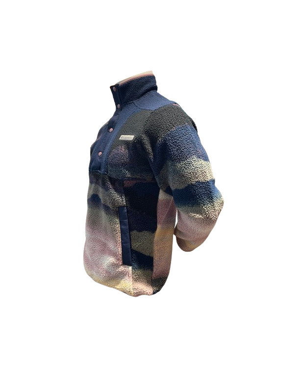 SUNSET CANYON FS PRINTED HALF SNAP