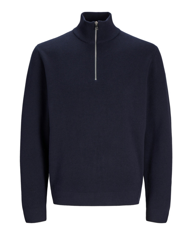 JPRBLAMILANO STITCH KNIT HALF ZIP S