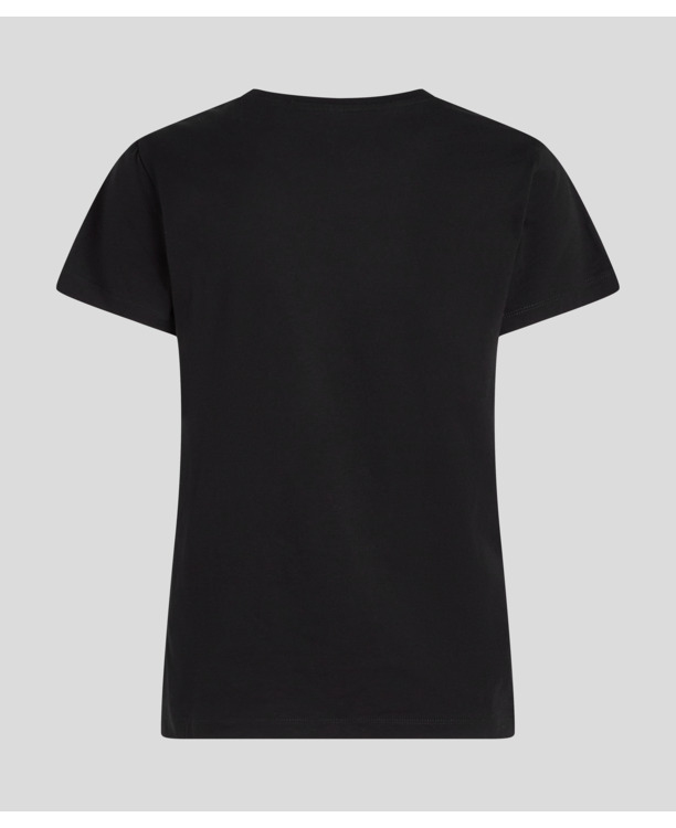 LINE SIGNATURE PRINT T-SHIRT