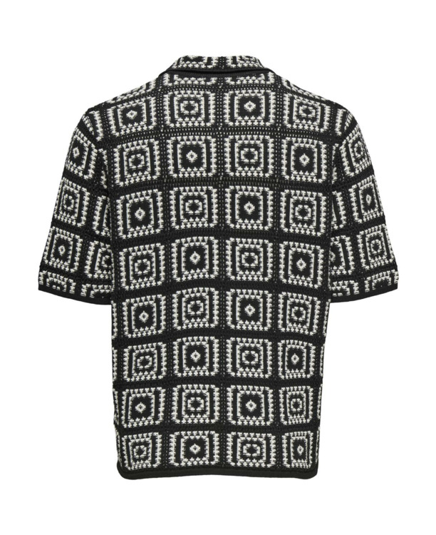 Relaxed Fit Shirt Kraag Korte Mouwen (K/M) Heren