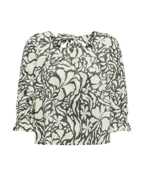 Regular Fit Square Neck 2/4 Sleeves (2/4)