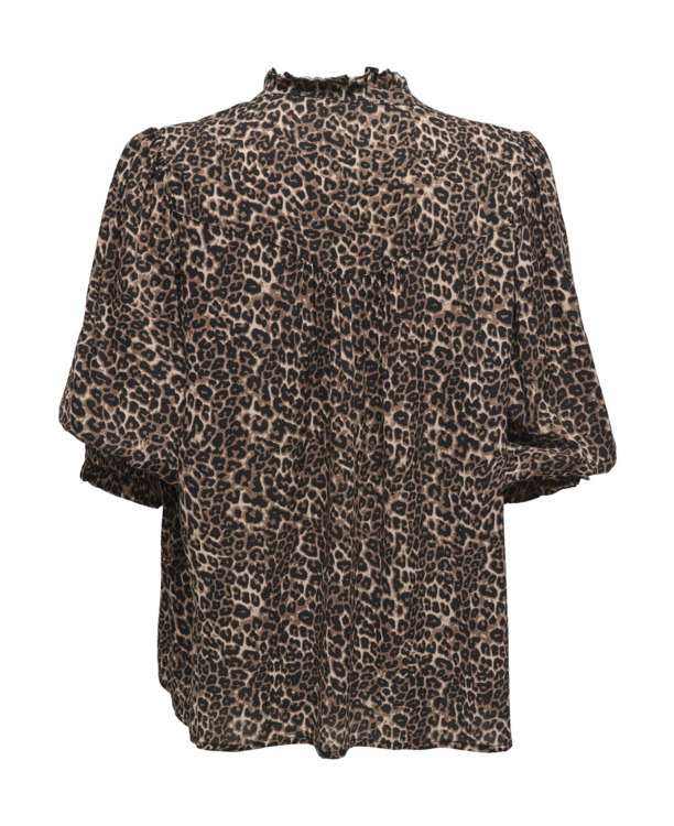 Regular Fit Shirt Collar 3/4 Sleeves (3/4) Vrouwelijk overhemd met normale pasvorm en 3/4 mouwen