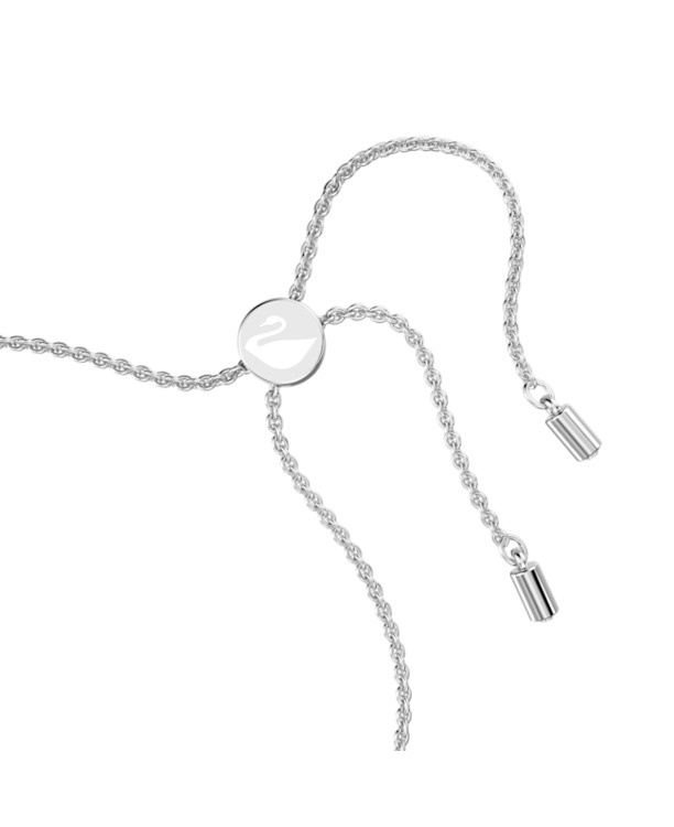 Una Angelic Soft Bracelet Rhodium shiny Montana Crystal