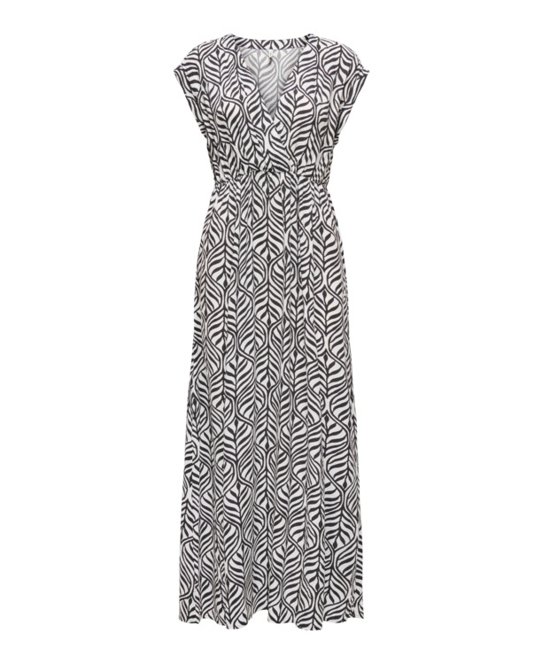 ONLMINDY S/S V-NECK MAXI DRESS WVN