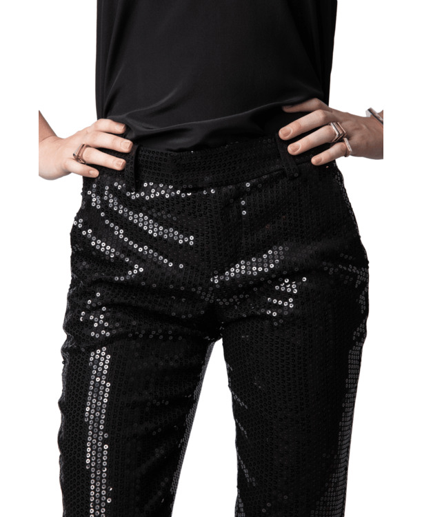 PRUNE ZIP SEQUINS