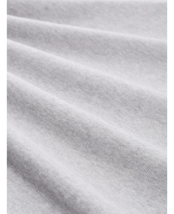 Gebreide trui met geprint logo