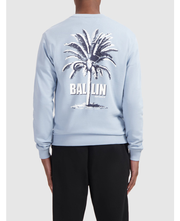 Dual-tone Palm Sweater 100% Cotton Men