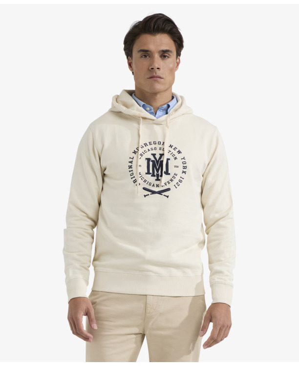 Graphic Hoody NY 100% Cotton Heren