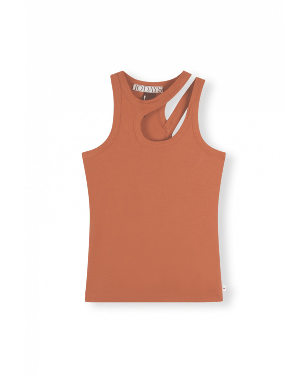 cut out tank top rib