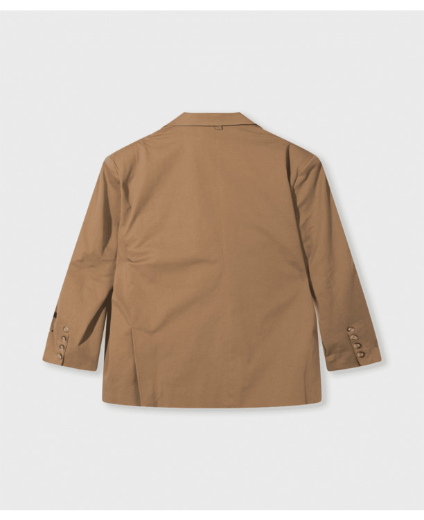 oversized blazer twill