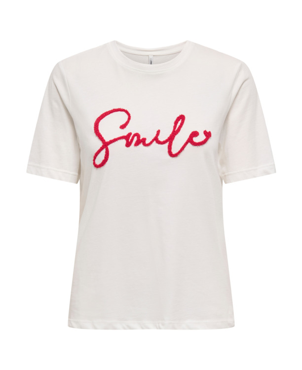 ONLKIKO LIFE S/S O-NECK TERRY TOP C