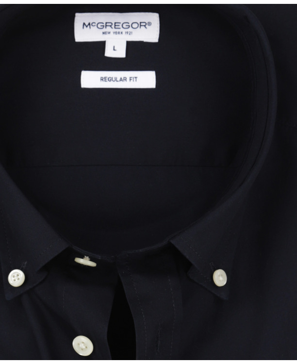 Stretch Poplin Shirt 100% Cotton Heren