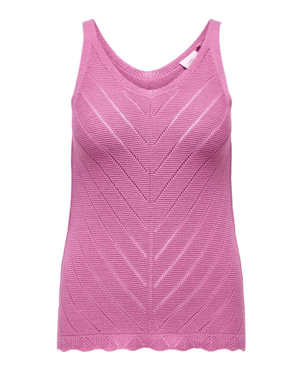 CARROSELIA SL STRUCTURE V-NECK TOP