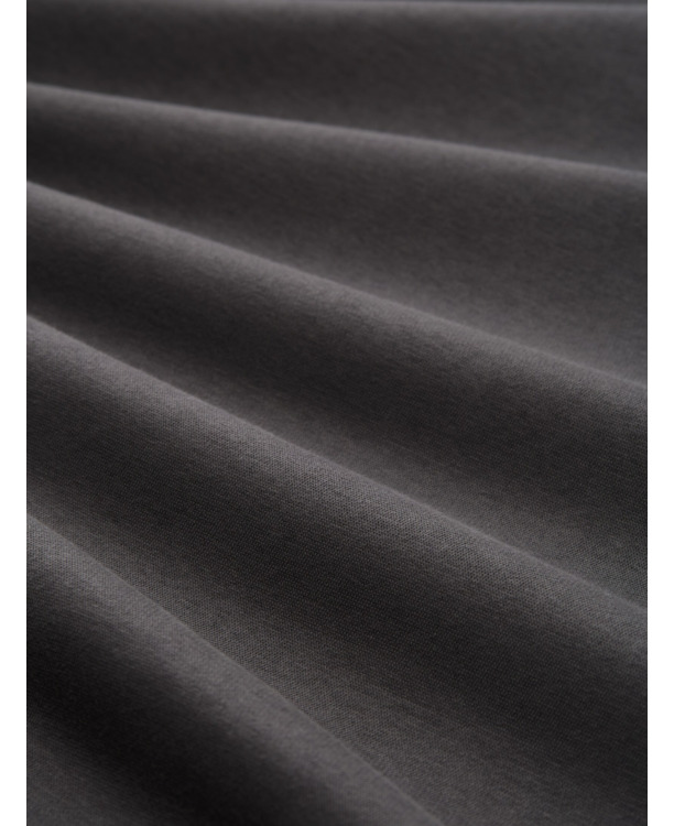 Basic hoodie sweatshirt met print