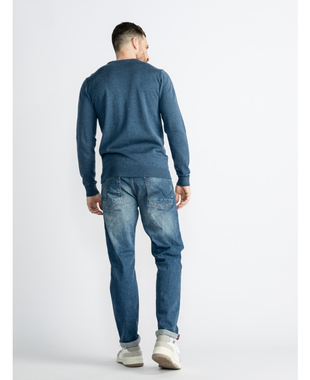Men Knitwear Round Neck Basic