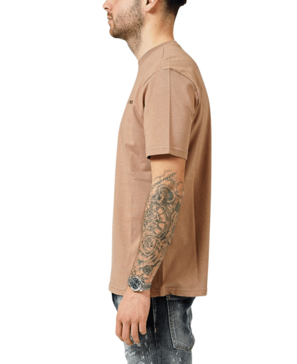 MIJN MERK BORST LOGO LEGER T-SHIRT MANNEN