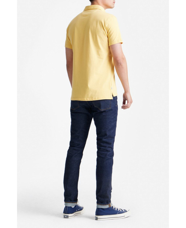 King Essentials The James Poloshirt Geel