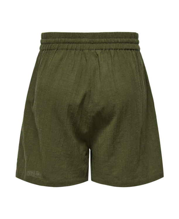 Loose Fit Katoenen shorts met riem