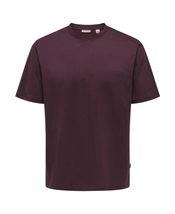 Relaxed Fit O-Hals Korte Mouwen (K/M) Heren