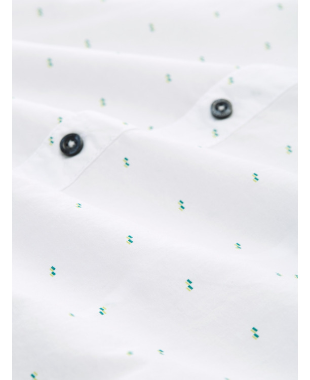 Shirt met korte mouwen en patroon