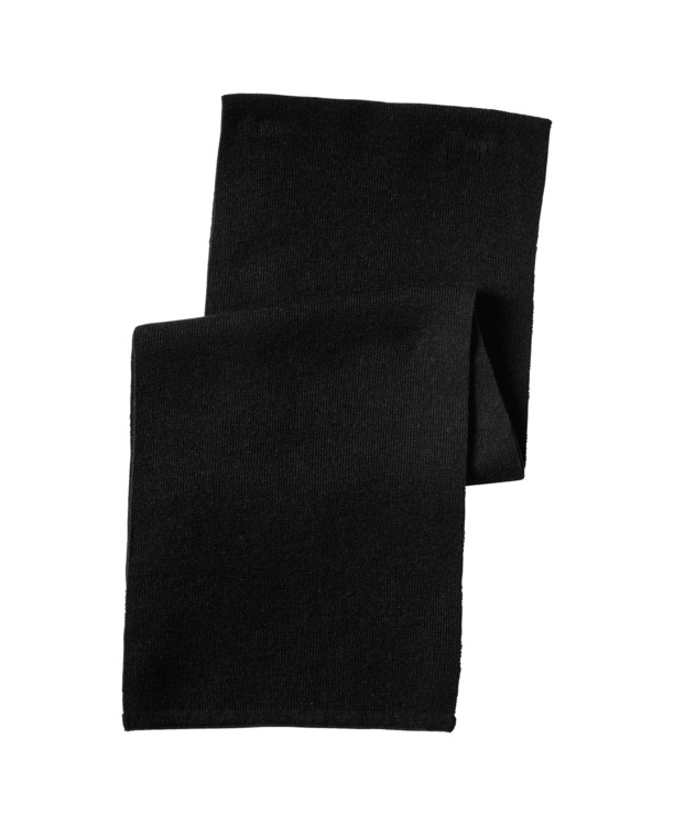 PUMA knit scarf Puma Black-N.1 Logo