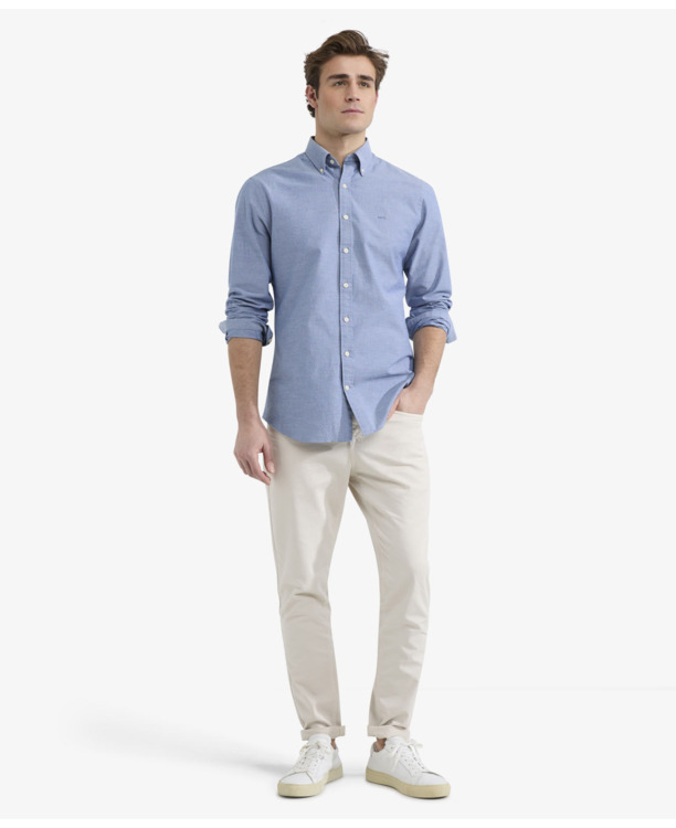 Stretch Oxford Shirt Heren