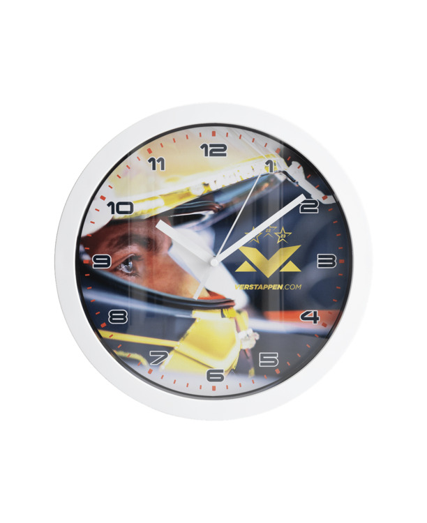 Wandklok - Max Verstappen