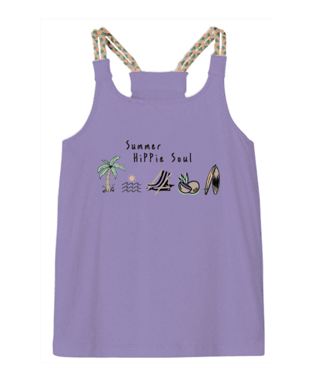 Regular Fit O-Neck Sleeveless (S/L) Top