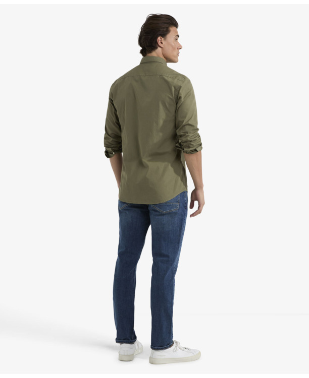 Summer Poplin Shirt 100% Cotton Heren