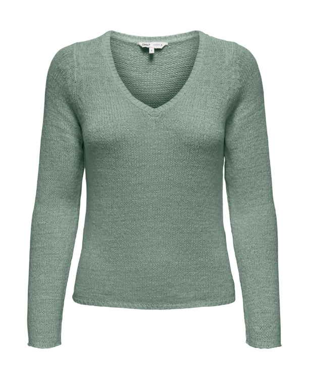 ONLGEENA L/S V-NECK KNT NOOS