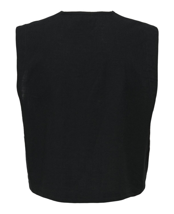 Regular Fit V-Neck Sleeveless (S/L) Elegant mouwloos vest met V-hals voor lente/zomer