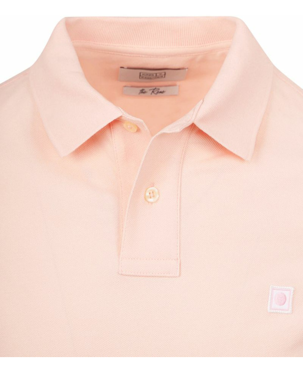 King Essentials The Rene Poloshirt Lichtroze