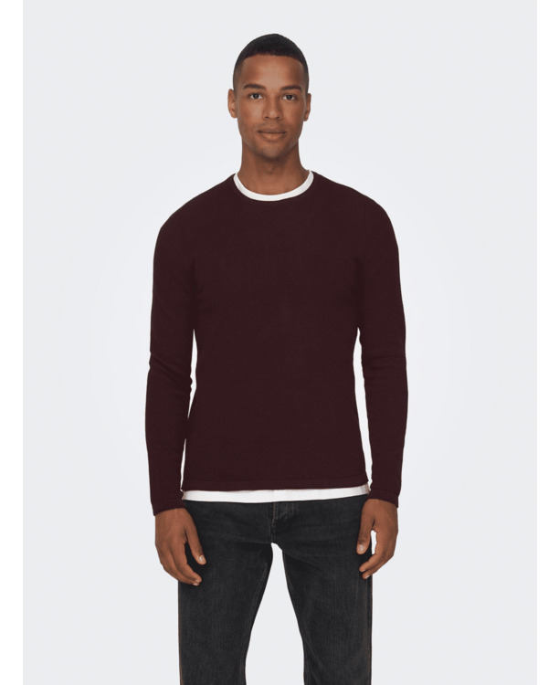 ONSPANTER LIFE 12 STRUC CREW KNIT N