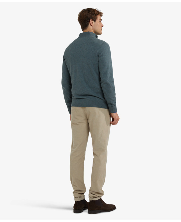 Zip Thru Cardigan Heren