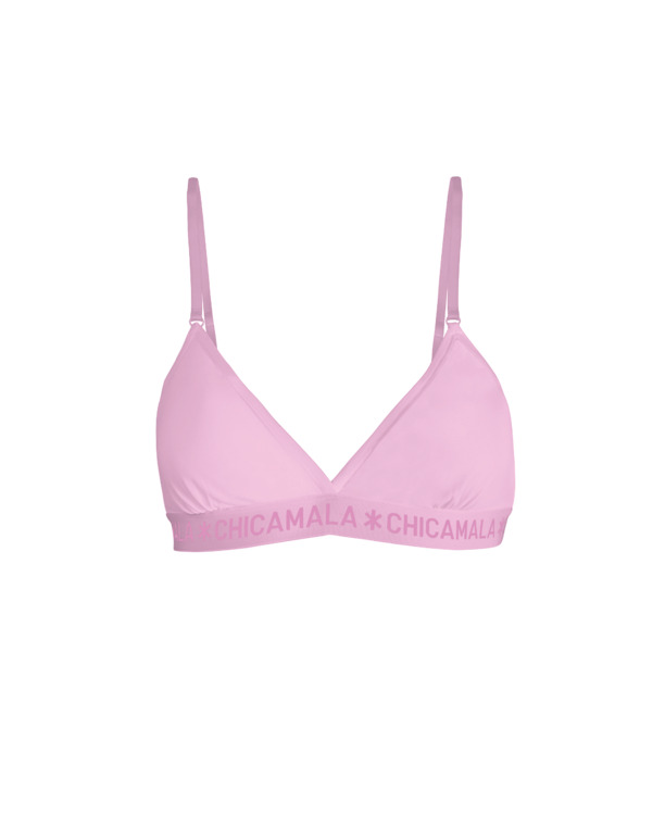 Dames 1-pack driehoek effen Purple