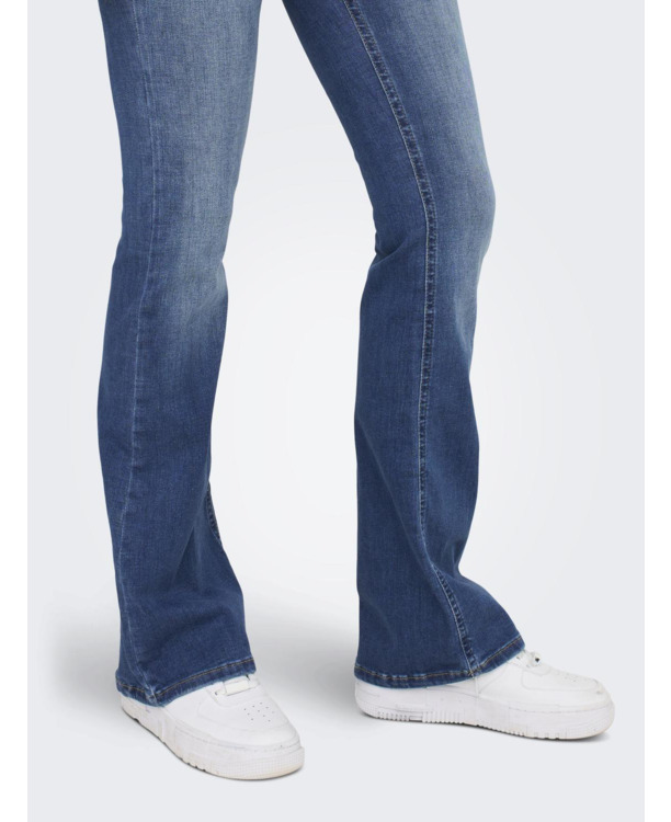 Flared Fit Wijd uitlopende pasvorm, jeans met middelhoge taille en muntzakje