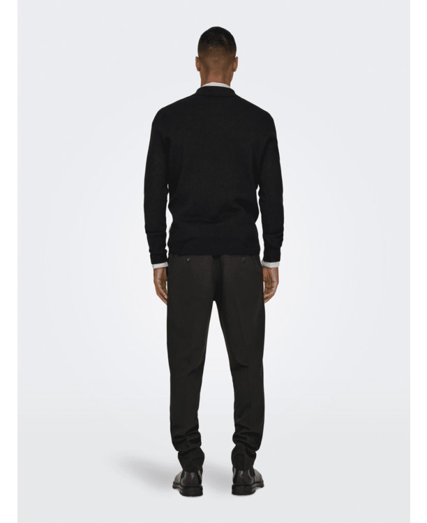 Polo met lange mouwen (L/S) met normale pasvorm Heren