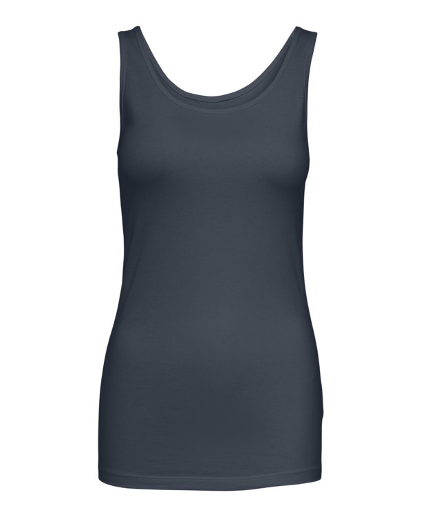 Slim Fit U-Neck Sleeveless (S/L) Klassieke Basic mouwloze tanktop met U-hals