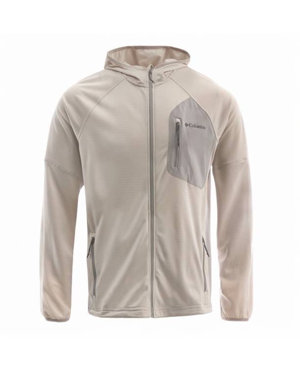 Single Canyon Fleece met capuchon
