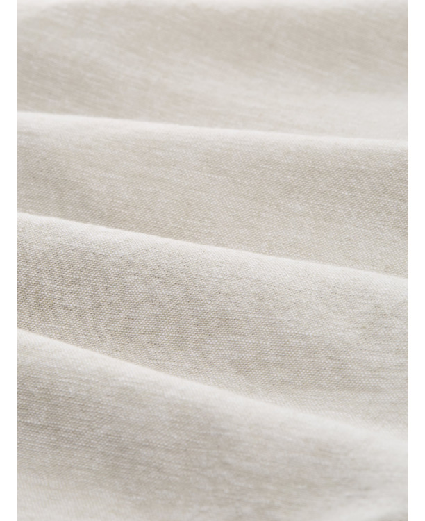 Regular fit chino shorts met linnen